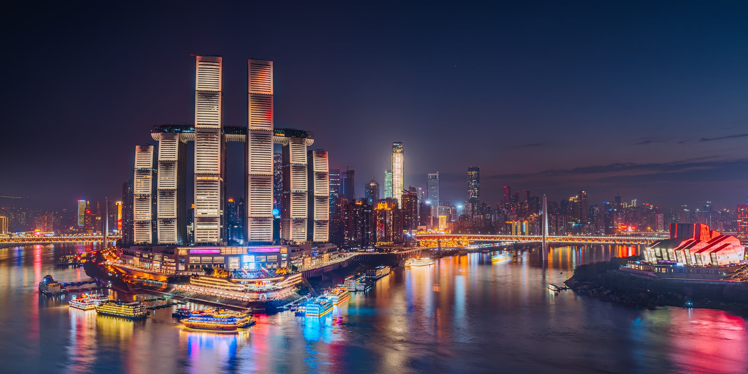 Chongqing Zwei-Flüsse-Kreuzfahrt