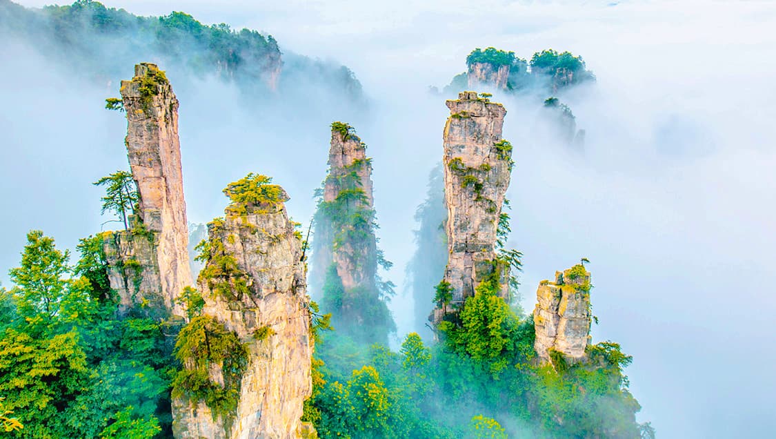 Zhangjiajie Nationaler Forstpark
