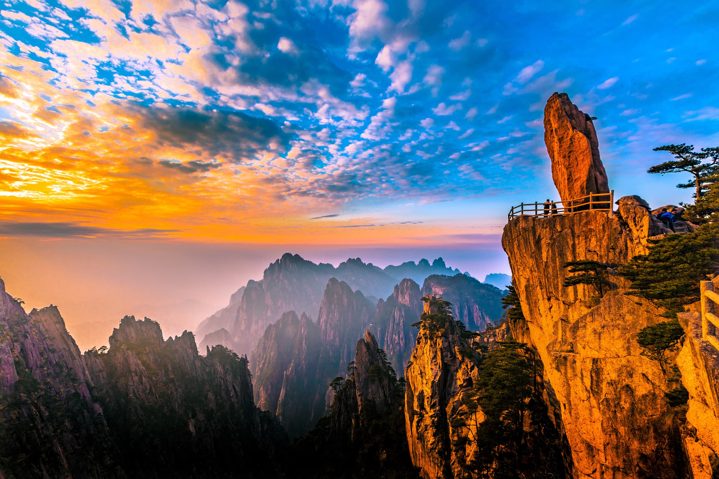 Huangshan-Gebiet