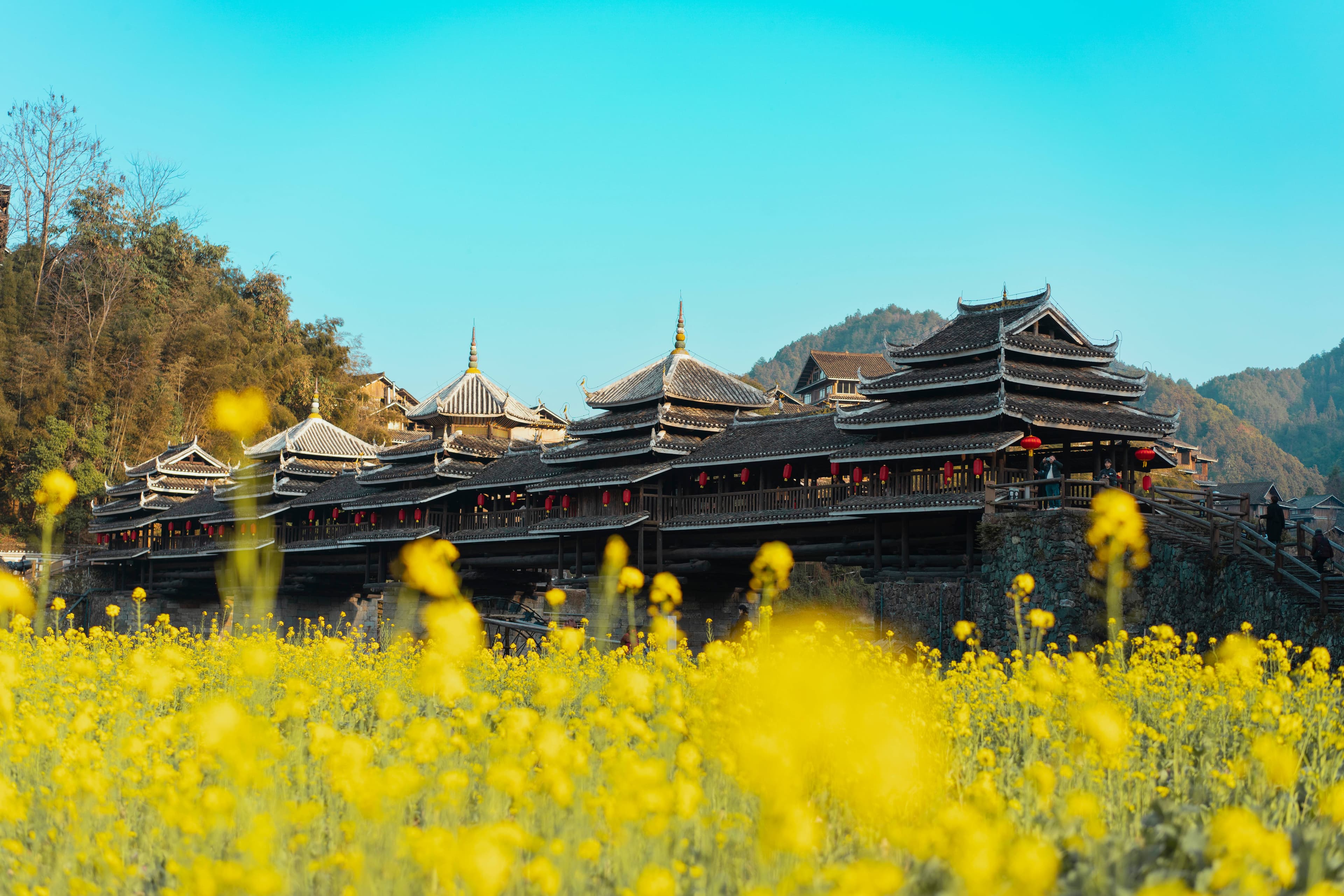 Chengyang Bazhai Landschaftsdorf